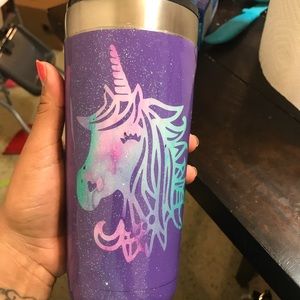 Custom glitter,fabric,painted tumblers